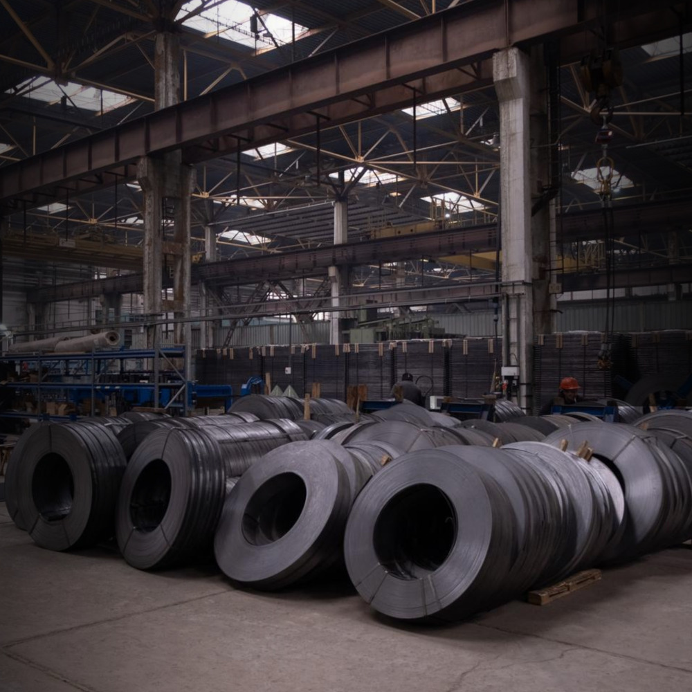 Heavy Steel Coils Warehouse